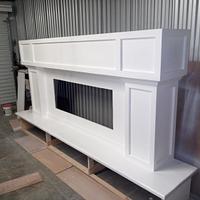 Faux Electric Fireplace Unit - Project by Clayton James Woodworks 