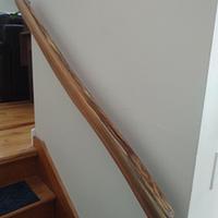 Simple cherry handrails  - Project by Don