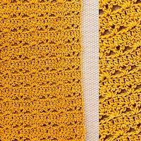 Easy Going Crochet Table Runner  - Project by rajiscrafthobby