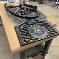 Iron Rocking Chair refinish