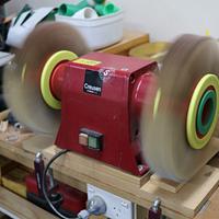 Quickwood Flap Wheel - 8"OD - 28 Slot 45mm trim