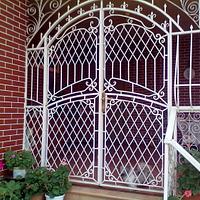 Gate to the veranda. (forged) - Project by Ganchik