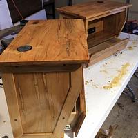 Ambrosia Maple Floating Nightstands