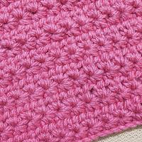 How To Crochet Star Stitch Blanket With Bulky Yarn - Project by rajiscrafthobby