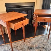 Shaker Style End Tables in Cherry