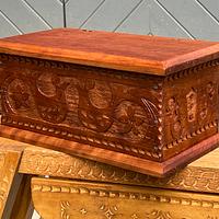 17th-Century Style Carved Box - Project by Ron Aylor
