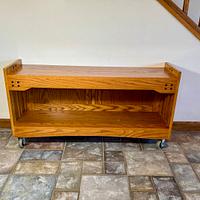 Arts And Crafts Style Laundry Bench