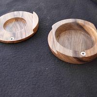 Pistachio Tapered Dovetailed Lidded Keepsake Boxes