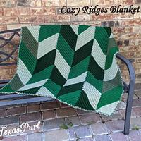 Cozy Ridges Tunisian Blanket - Project by TexasPurl