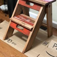 Coca Cola Step Stool