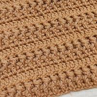 Fast and Easy Crochet Textured Blanket - Project by rajiscrafthobby