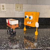 Who lives in a pineapple under the sea?