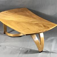 Curved Maple Coffee table