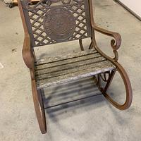 Iron Rocking Chair refinish