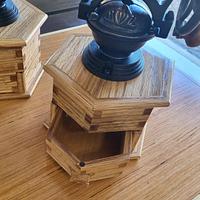 Hexagon Box for Coffee Grinder