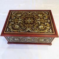 Charlotte - Boulle style marquetry box number 2 - Project by Madburg