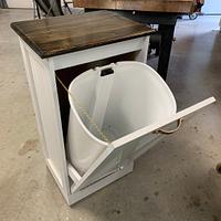 Trash cabinet