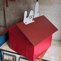 SNOOPY NEWSPAPERS BOX-HOUSE