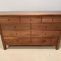 Walnut dresser