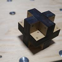 3 Plates Burr Puzzle.