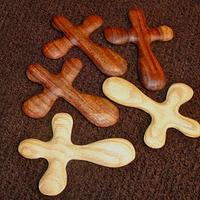 Hand-carved Palm Crosses