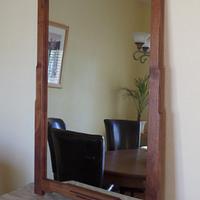 Mesquite Mirror Frame w/ G&G details