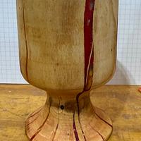 Chokecherry and resin goblet