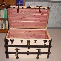 100 Year Old steamer trunk