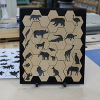 “Hexy” Jigsaw Puzzle.