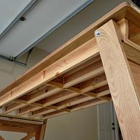 Folding Work Tables and Storage Bracket