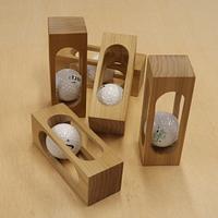 Golf Ball in Wood Block - Project by mel52