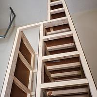 Scrap Lumber Rack for a Tricky Room