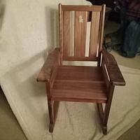 Child rocking chair  - Project by Doug Scott, Time to Woodwork