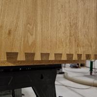 Dovetail tv stand