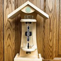 St. Germain Bottle Bird Feeder