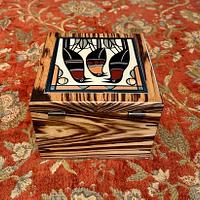 The Bird Tile Top Keepsake Box