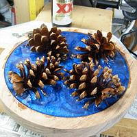 Pine Cone In Epoxy Experiment