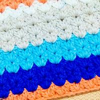 Super Easy Crochet Cluster Bunch Blanket - Project by rajiscrafthobby