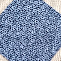 Super Easy Wiper Crochet Dishcloth Pattern  - Project by rajiscrafthobby