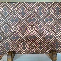 Chain Mail End Grain cutting board 