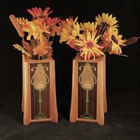 Harvey Ellis style bud vases