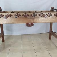 A Foosball Table designed and handcrafted by Sam M.Tai