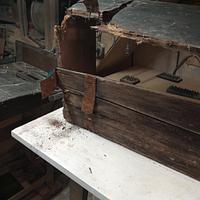 Restoring 1812 steamer trunk