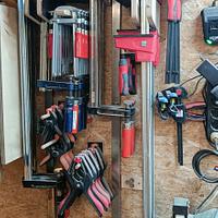 Clamp rack - Project by Dutchy
