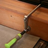 Bow tablesaw fence and feather boards