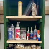 Glue cabinet