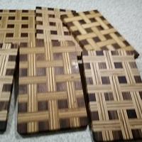 Basket Weave Cheese Boards - Project by Albert