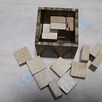 “Half Cubes” Packing Puzzle.