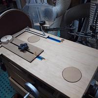 Lathe disk sander with micro adjustment... MK 2.