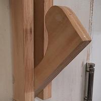 Folddown Coat and Cord Hook Build - Project by Kelly